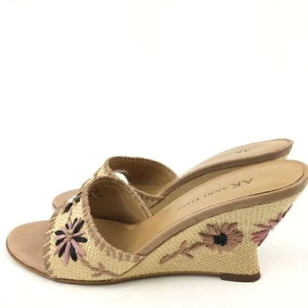Ak Anne Klein Heels Sz 6.5 Machallice Multicolored